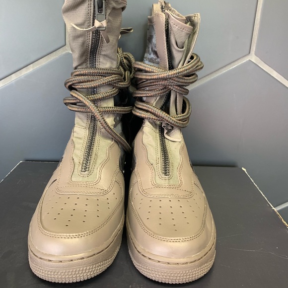 New Nike SF Air Force 1 High Ridgerock Boots Brown - Picture 3 of 5